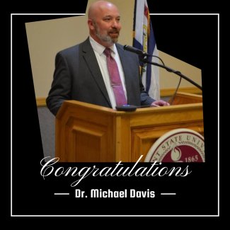 Congratulations Dr. Michael Davis
